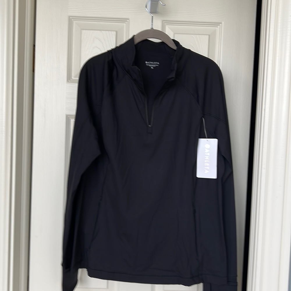 NWT Athleta Rainer Half zip size XL